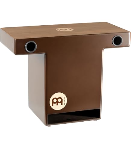 Meinl Percussion HTOPCAJ3NT Hybrid Slap-Top Cajon with Forward