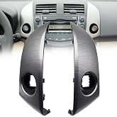 55413-42070-B0 Central Dashboard Cover Strip Trim Fit for Toyota RAV4 | Instrument Cluster Panel Trim Fit for Toyota RAV4 Base Limited EV Sport 2006-2012 Replace 55413-42070-B0 55412-42060-B0