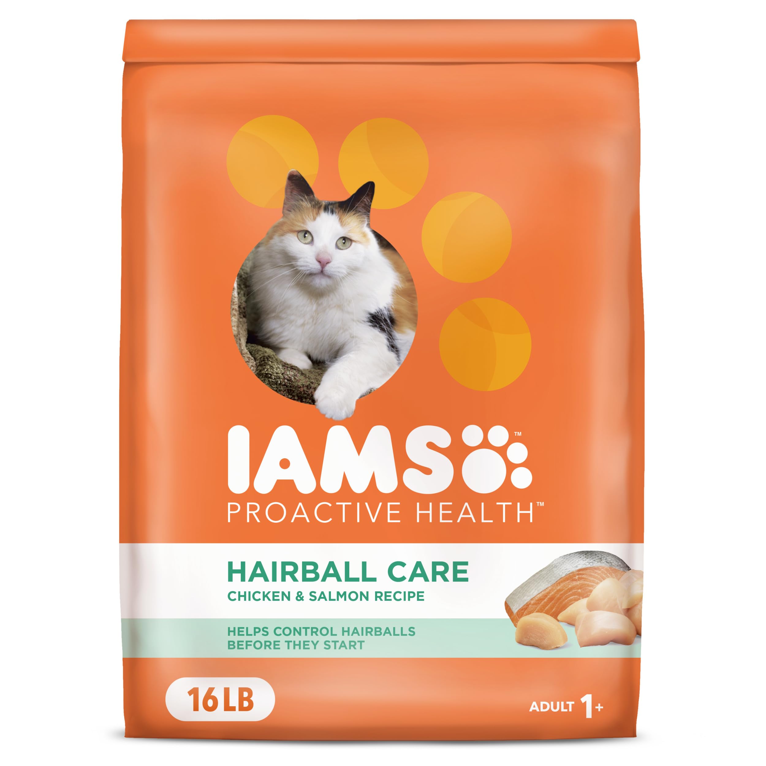 IAMS PROACTIVE HEALTH Adult Hairball Care Dry Cat