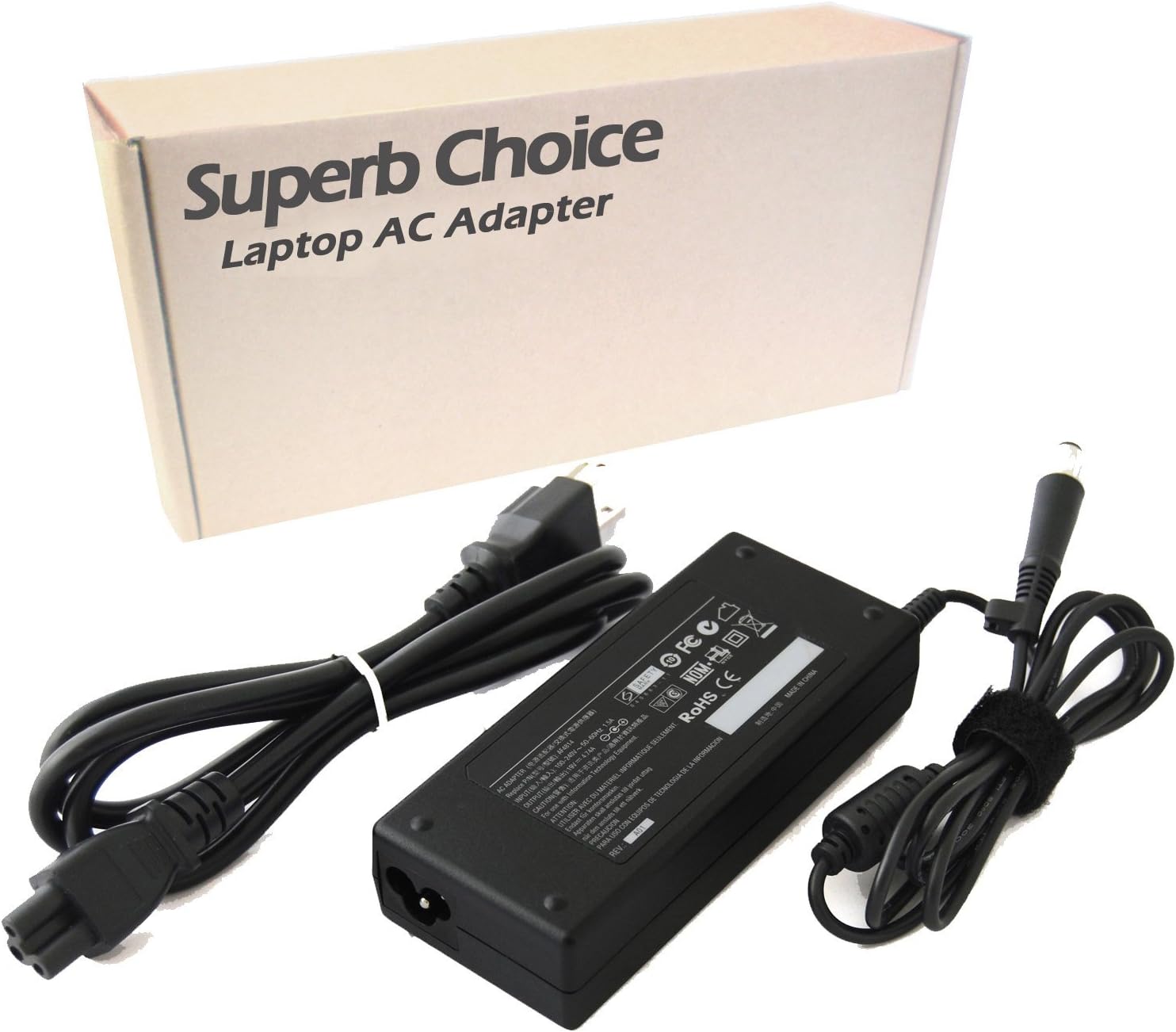 HP Elitebook 8570p 8570w AC Adapter with UK Power Cord Premium Superb