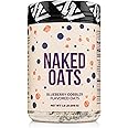 Naked Oats - Blueberry Cobbler Overnight Oats, 20g Grass-Fed Protein, Gluten-Free Oatmeal Instant Breakfast or Shake, High Protein Oatmeal, High Fiber Breakfast Shake, Non GMO, No Soy - 12 Servings