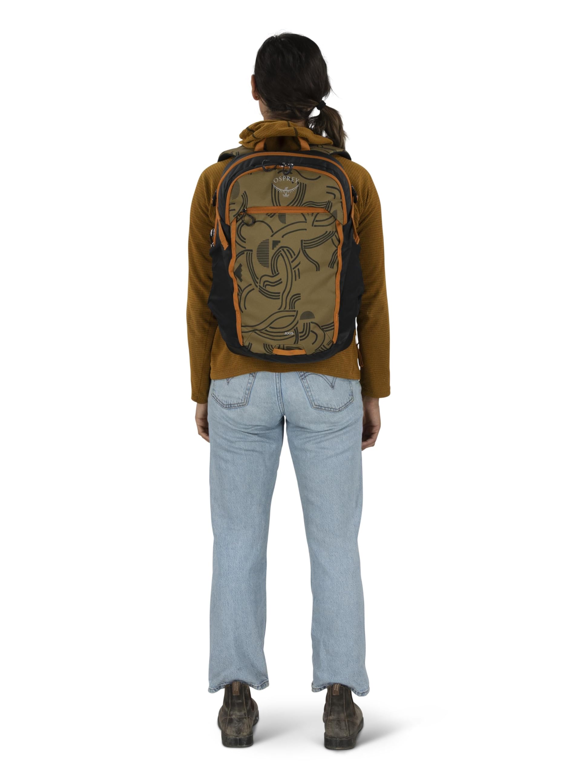 Osprey Axis Laptop Backpack – Sleek Everyday Pack with Laptop Sleeve, Water Bottle Pockets & Compression Straps