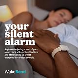 Homedics WakeBand Vibrating Alarm Wristband Black view 3