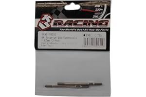 3RACING 3 Racing 3RAC-TR352 64 Titanium 3mm Turnbuckle 52mm (2pcs) (Three Racing)