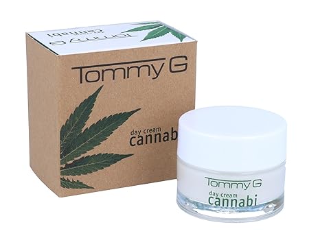 TOMMY G Cannabi DAY Cream 50 ml - Hochwertige Tagespflege mit Hanföl für das Gesicht