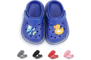 Casazoe Toddler Kids Boys Girls Cute Garden Water Clogs Sandals Slip On Shoes Slipper Slides Lightweight Outdoor Summer Infant Children Beach Pool Shoes (Baby/Toddler Kids)