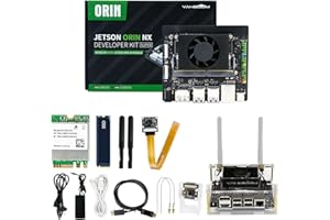 Yahboom Jetson Orin NX 16GB with Up to 200X The Performance of Jetson Nano Development Kit IMX219 77°Camera for Robots Drones