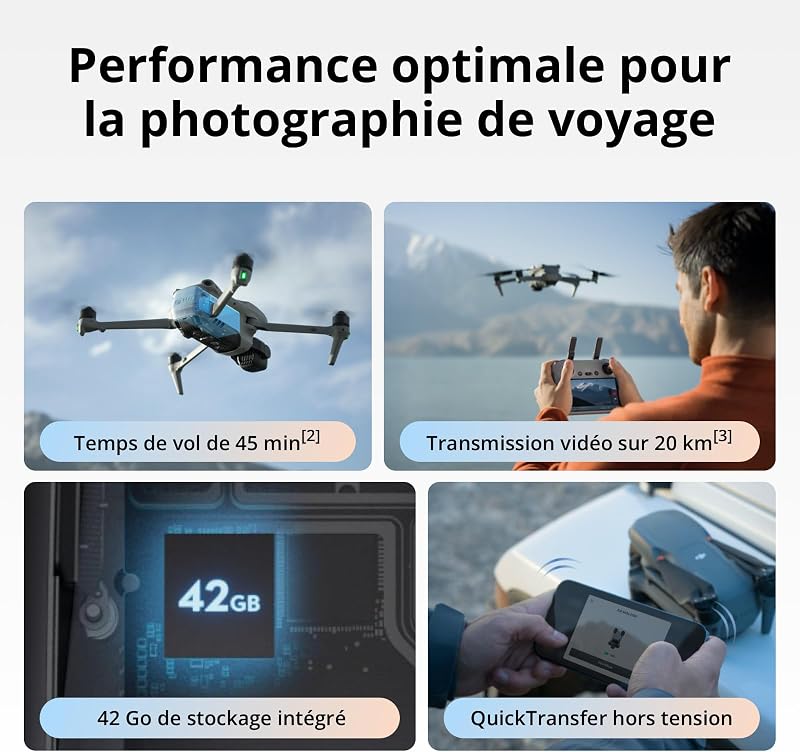 Air 3S (RC-N3), drone 4K à double caméra