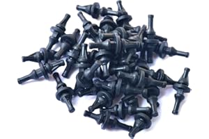 KOTVTM 36 Pieces PC Case Fans Rubber Anti Vibration Flexible Mount Screw Pin Rivet CPU Fan Mounting Screws Pin Rivets…
