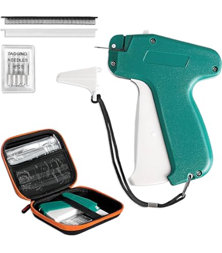 Fabric Repair Gun Mini Stitch Gun For Clothes - Quick Fix Sewing Tool With Fasteners & Needles Tagging Gun For Clothing