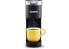 Keurig K-Mini Coffee Maker, Single Serve K-Cup Pod Coffee Brewer, 6 to 12 oz. Brew Sizes, Black