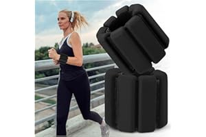 ZEKOLA Wrist Weight Sets, 1LB Each Set of 2, Ankle Weights Improve Workout Effectiveness, Wrist Weight for Women, Wearable Arm & Leg Weights for Yoga, Barre Walking Running