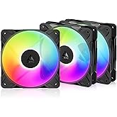ARCTIC P12 Pro Reverse A-RGB, 3 Pack