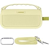 Baval Soft Silicone Cover Case for Bose New SoundLink Flex Portable Bluetooth Speaker 2nd Gen,Citrus Yellow Silicone Cover