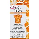 Tulip One-Step Tie-Dye Kit Dye Refill Packs, Orange