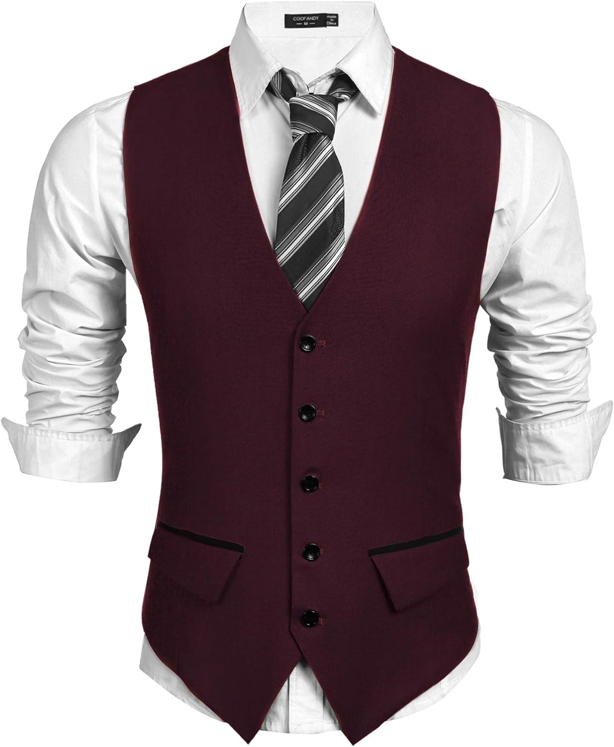 casual suit vest