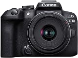 Canon EOS R10 + RF-S 18-45mm IS STM Lens Compact Mirrorless Camera 24.2 MP 4K