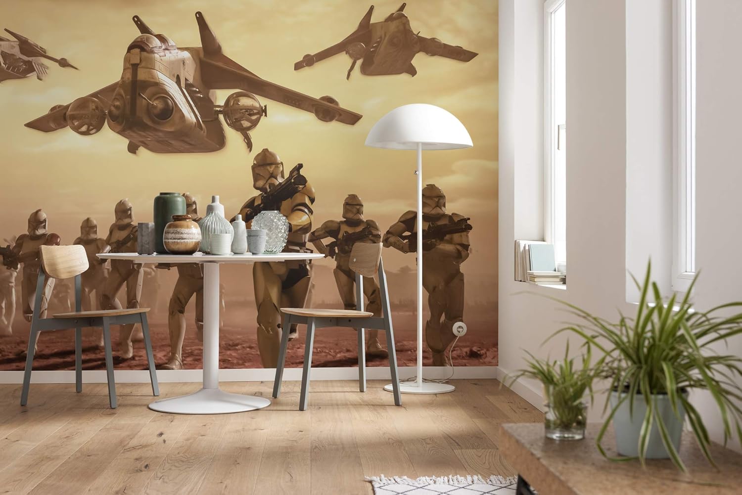 Komar Photo Wallpaper, Beige, 400 x 260 cm