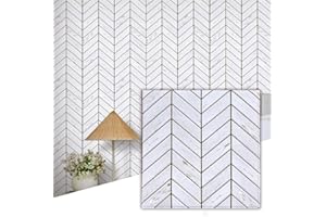 Commomy 10 Pcs 3D Faux Wood Wall Panels - 11.8"x11.8" Peel and Stick Wood Tiles Ultralight Thin PVC Wall Paneling for Bedroom,Bathroom,Kitchen Backsplash,Farmhouse Interior Decor