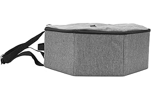 YDuupxe Hat Storage Box 17x7inch Foldable Cowboy Hat Organizer with Handles, Portable Travel Box/Cover for Men & Women, Fits 