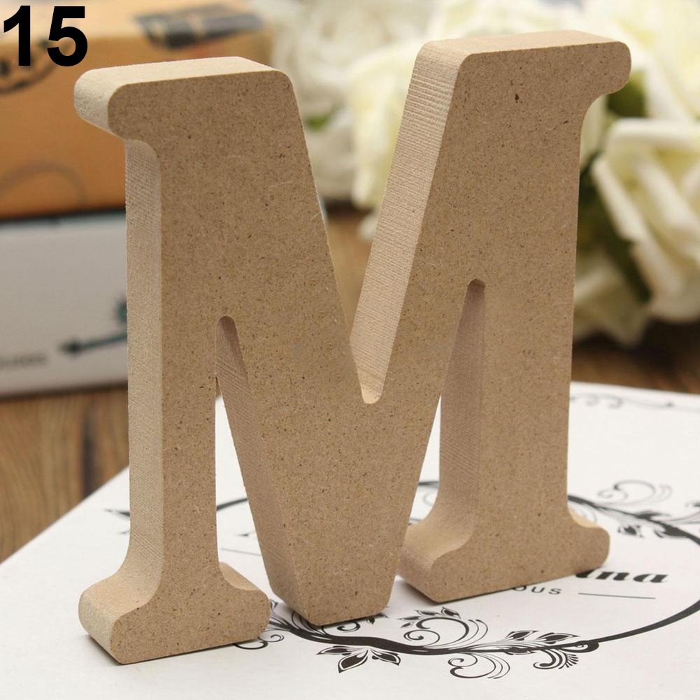 personalised wooden letters for nursery