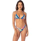 Maaji Womens Alana Top Reversible Triangle