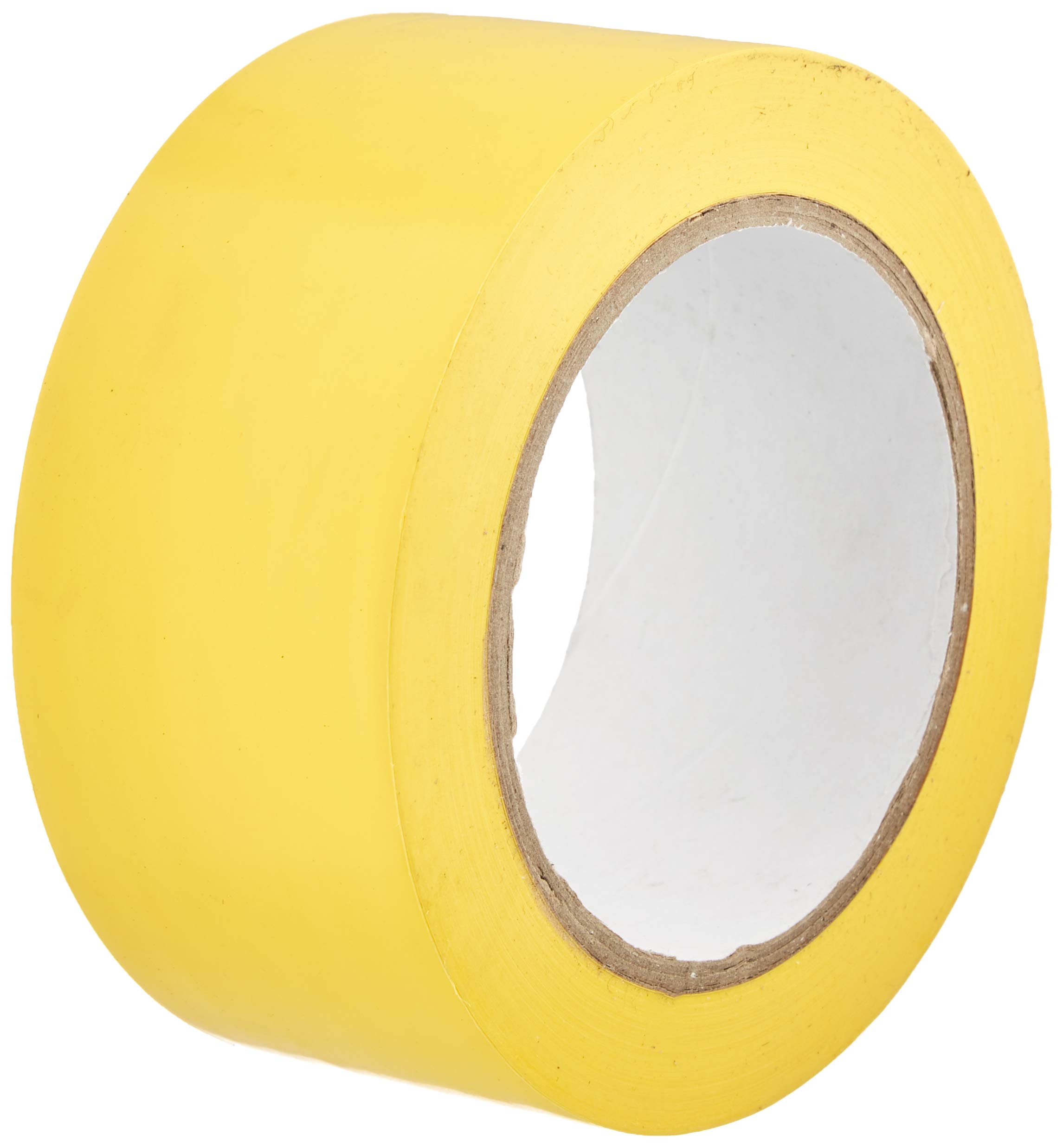 5 Star Yellow Lane Marking Tape, PVC, Internal Use | Strong, Durable Filmic Tape | Width 50mm, Length 33m