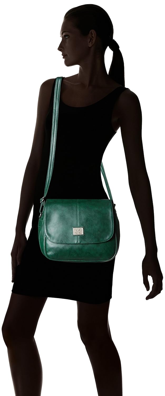 fostelo stylish women's handbag (green) (fsb-308)
