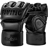 FIVING MMA Gloves for Sparring,Muay Thai,Training | Open Palm, Sparring &amp; Grappling, Men &amp; Women, Combat Sports, Boxing, Muay Thai, Kickboxing