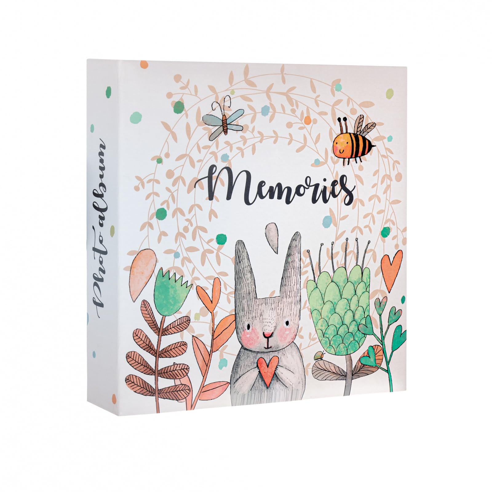 Grupo Erik 6x4 Photo Album - Cute Rabbit | 10x15 cm, 200 Pockets Photo Albums 6x4, Memory Book | Rabbit Gifts Under 15 Pounds, Cute Gifts For Women & For Men — image 1