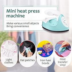 Honoson Mini Craft Iron Mini Heat Press Small Iron