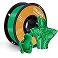 Kingroon PLA 3D Printer Filament, Dimensional Accuracy +/- 0.02 mm, 1 kg Spool(2.2lbs), 1.75 mm，Green