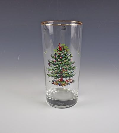 spode christmas tree tumblers