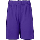 Soffe Mens Heavyweight Drawstring Jersey Shorts, 6" Inseam, Cotton/Poly Blend