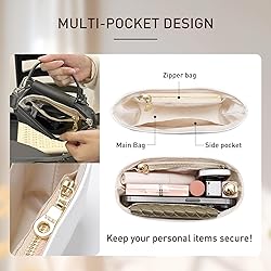 Doxo Upgraded Mini Bag Organizer Insert Compatible