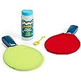 Chuckle & Roar - Bouncy Bubbles - Paddle Game - Ultra Strong and Pliable Bubbles That Bounce - 2 Paddles Included - Fun to Hit Back and Forth - Ages 3 and Up