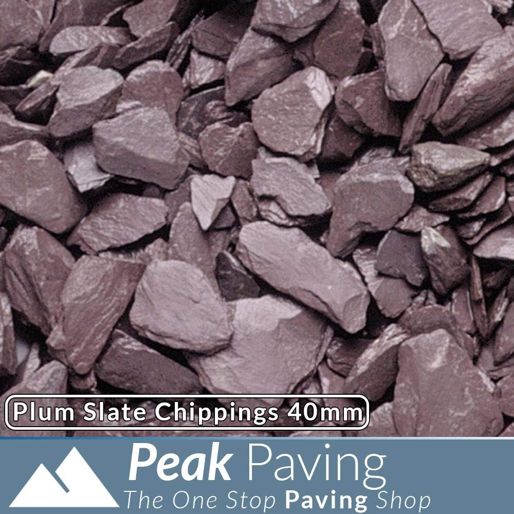 plum slate 40mm 25kg