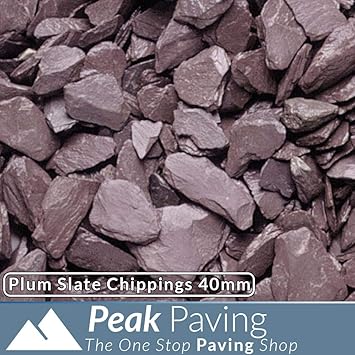 Decorative Aggregates Slate Chippings Gravel Pebbles
