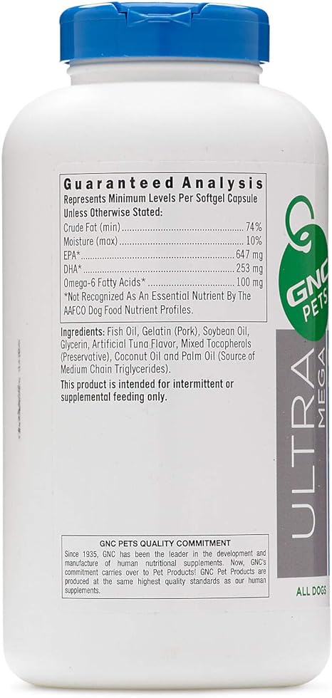 gnc fish oil for dogs