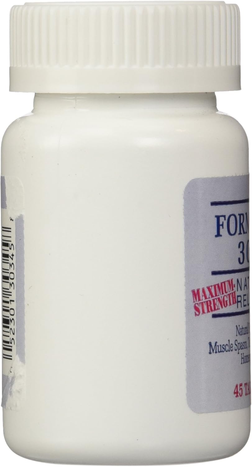 Dee CEE Labs Formula 303 Maximum Strength Natural Relaxant Tablets, 45 Tablets: Health & Personal Care