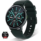 Vapaito Smart Watches for Men Women with Answer/Make Calls, 1.3" AMOLED Smartwatch for Android/iOS Phones, IP68 Waterproof Fitness Watch with Heart Rate/Blood Oxygen/Sleep Monitor