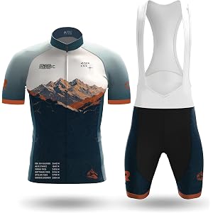 Cycling Jersey Men Bike Jersey Cycling Kit Men Bike Set Cycling Route Cycling Set Bike Jersey Cycling Bib