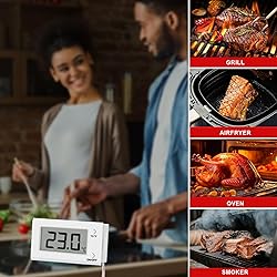 Digital Oven Thermometer with Probe Grill Meat