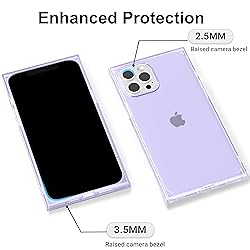 LoeoeL for iPhone 13 Pro Max Clear Case Rectangle