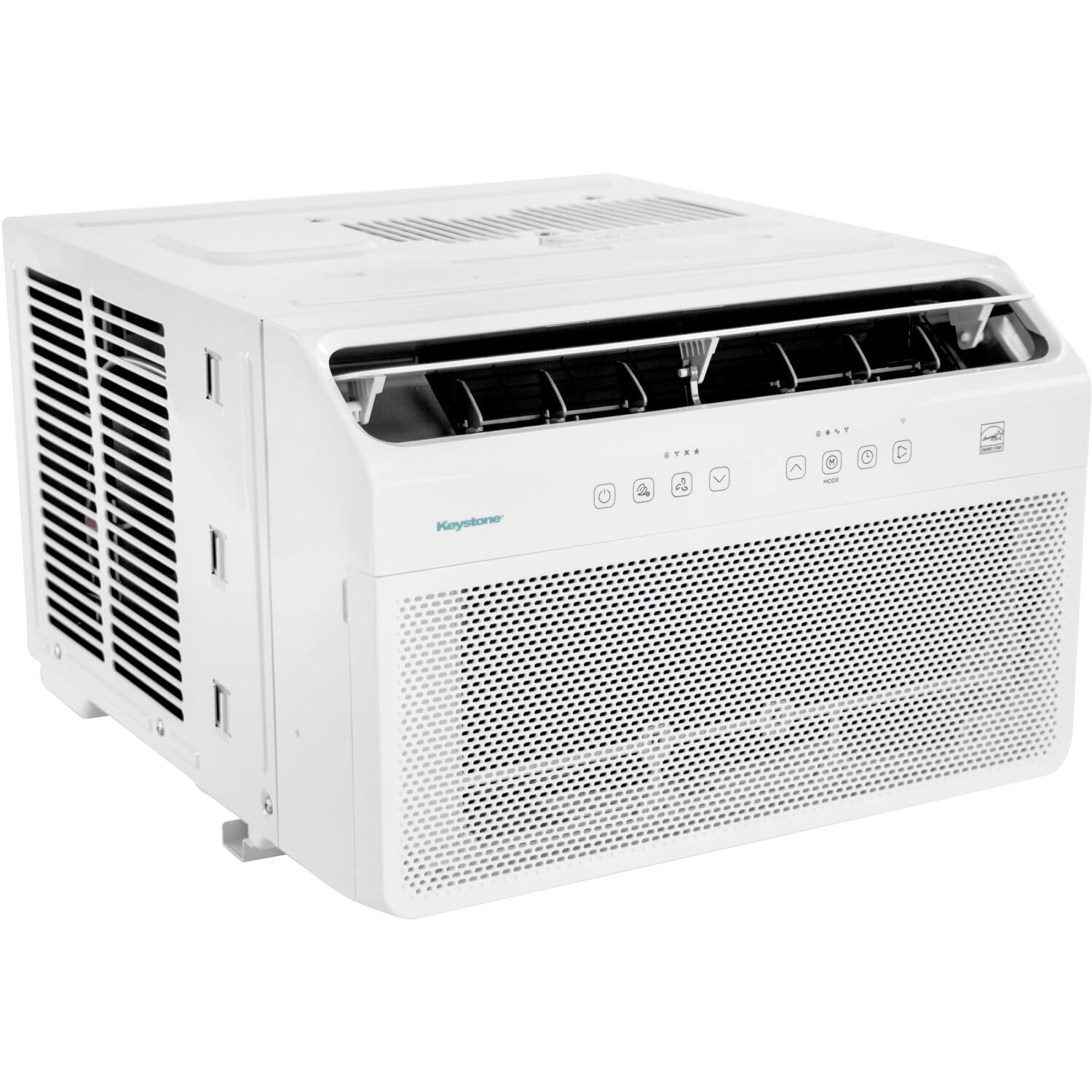 Keystone 10,000 BTU Window Mounted Inverter Air Conditioner, 115V, Energy Star Window Air Conditioner for Rooms up to 450-Sq.Ft. with Quiet Operation and Remote Control