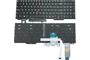 BestParts Backlit Laptop Keyboard Replacement for Lenovo Thinkpad E15 Gen 2 Gen 3 Gen 4, R15 Gen 2 Gen 3 Gen 4 US Layout with