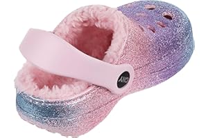 Capelli New York Girls Injected Eva Clog with Faux Berber Lining