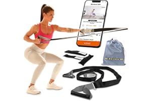Lebert Fitness HIIT System - Dynamic Resistance Trainer | Home Gym | FREE Mobile Fitness App