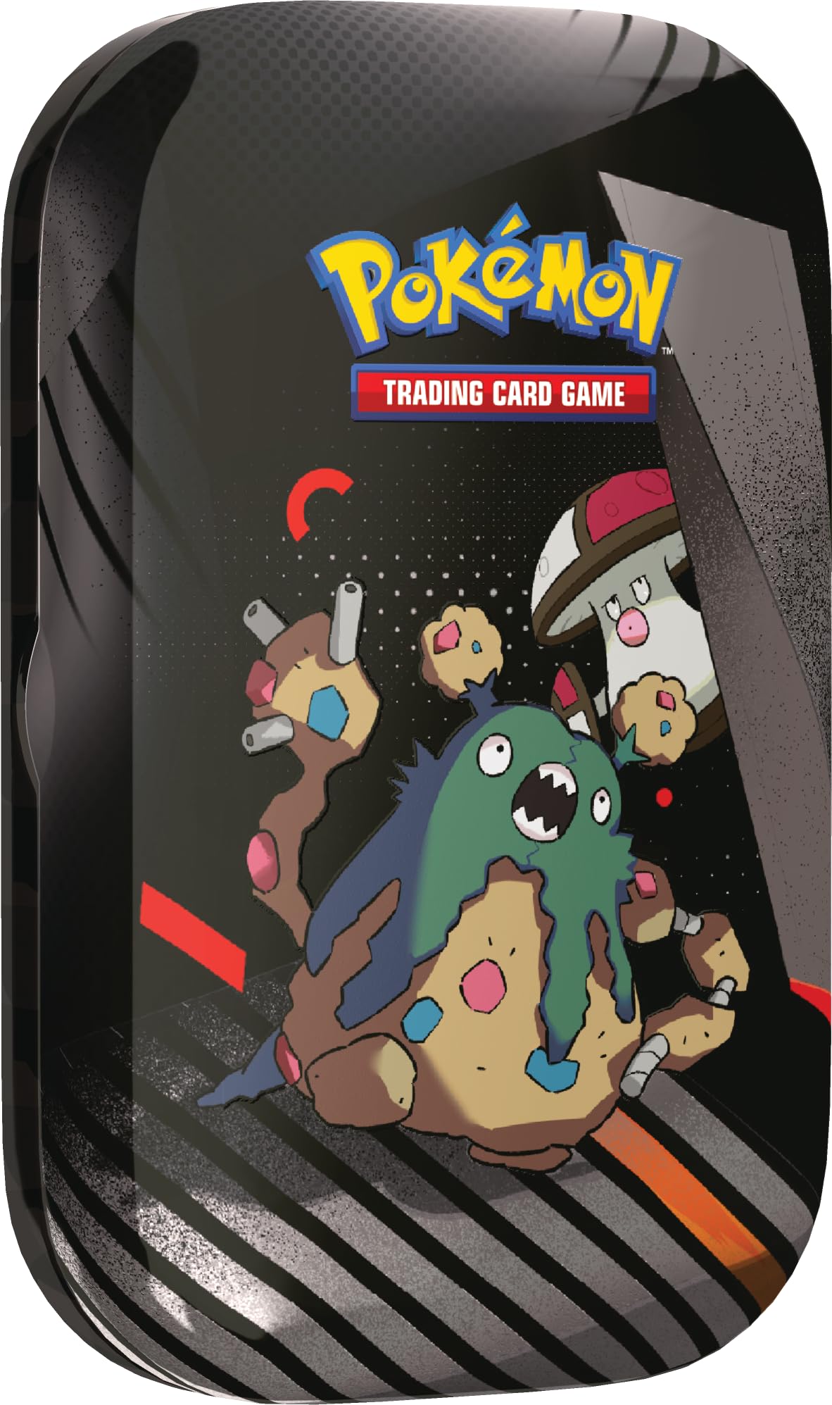 Pokémon TCG: Unova Mini Tin – Garbodor & Amoonguss (2 Booster Packs & 1 Sticker Card)
