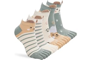 Violet Mist Toe Socks for Women Funny Five Finger Socks Comfy Cotton Colorful Novelty Ankle Athletic Running Toe Sock